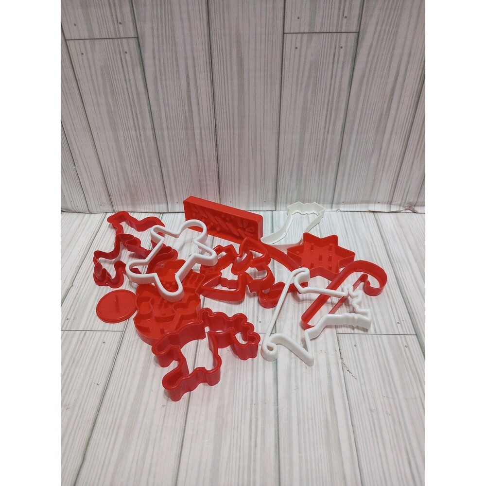 Lot Of 13 Unmarked Christmas Cookie Cutters